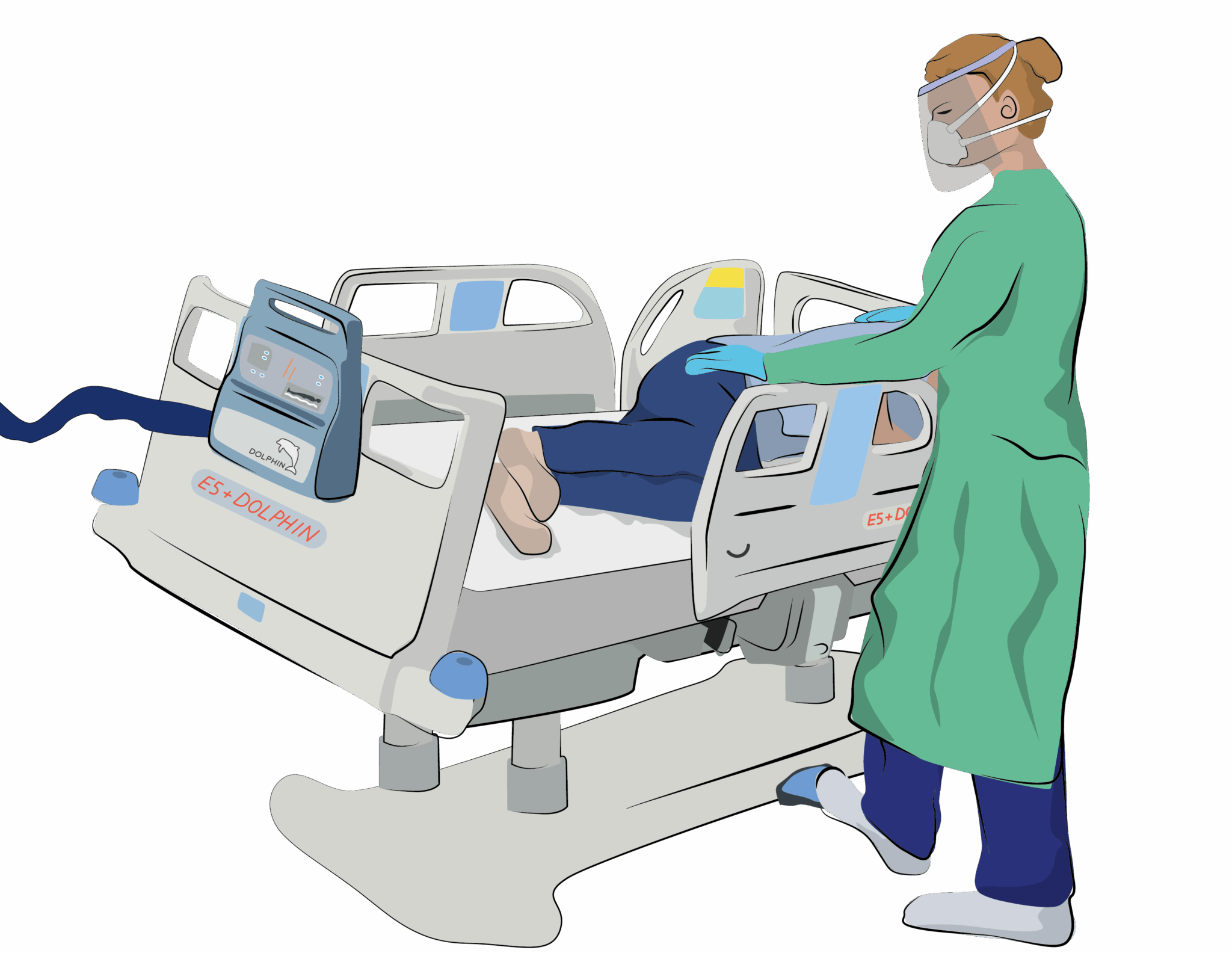 Eleganza 5 ITU Bed and Dolphin Therapy Medstrom