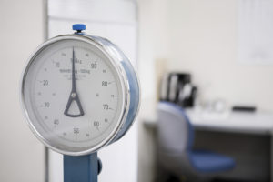 weighing scales in a doctors office