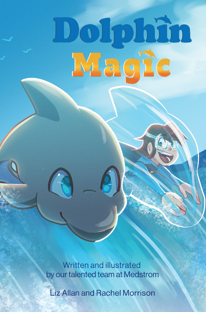 Children's Charity Book - Dolphin Magic Front Cover