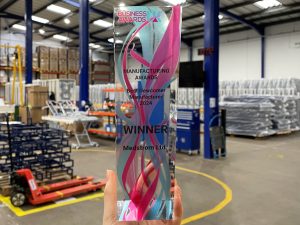 UK Business Awards - Best Newcomer Manufacturer Award Medstrom