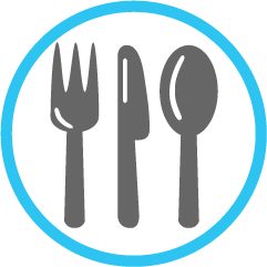 Eating and drinking easier with chair position on Aria lateral tilt bed