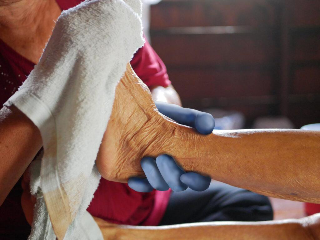 Traditional bed bathing process is counter-productive for NHS net zero goals