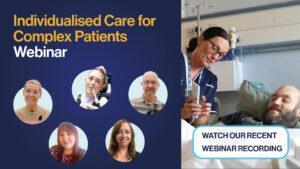 Speakers Banner from the Individualised Care for Complex Patients Event