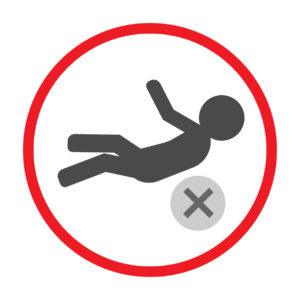 Patient falling icon